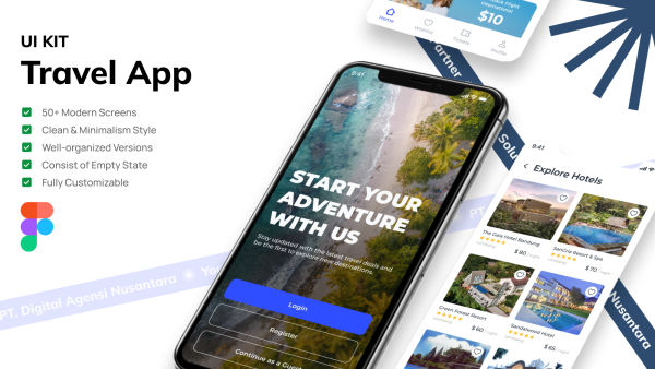 TRAVEL APP UI KIT